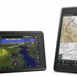 A close up of the Garmin Aera 660 in horizontal and vertical modes